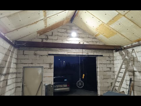 Мечта детства - кран-балка в гараж!