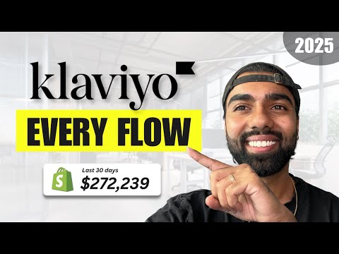 Complete Klaviyo Flows Tutorial: 7 Flows Every Ecommerce Brand MUST Have in 2025
