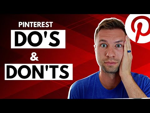 18 DO's & DONT's For Your Pinterest Marketing Strategy