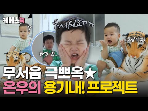 [#슈퍼맨이돌아왔다] 책 속의 호랑이도 무쪄워요😨 겁많은 아이 은우의 용기내! 프로젝트⭐｜KBS 240707 방송