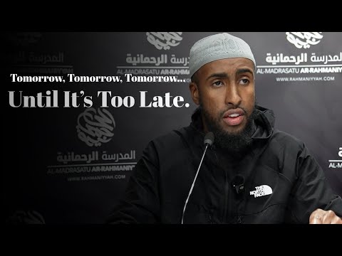 DEATH: The Destroyer of Pleasures || Ustadh AbdulRahman Hassan #AMAR