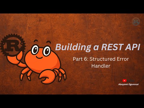 Rust Rest API - Part 6: Reusable Error Handler in Rust (Axum + thiserror)