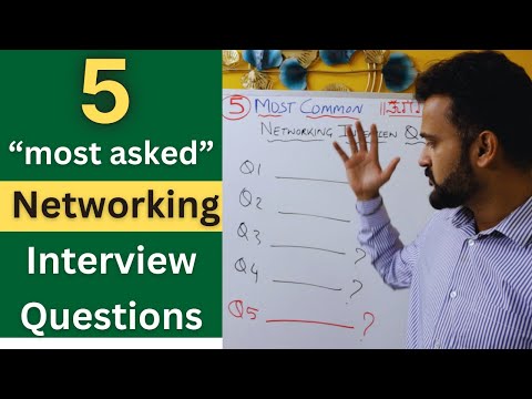 5 Most Common Networking Interview Questions You Must Know (2025)