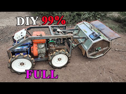 DIY LAWN MOWER AT HOME FROM A TO Z FULL VIDEO