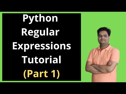Python Regular Expression Tutorial | Python regular expression for Data Science | Python Regex