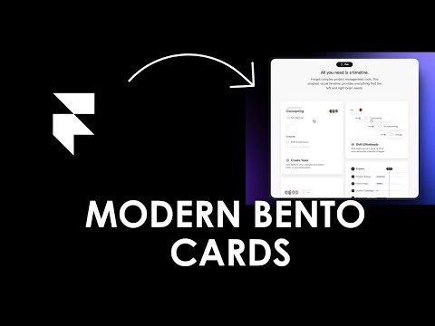 How to build modern bento cards in framer (Beginner's Guide)