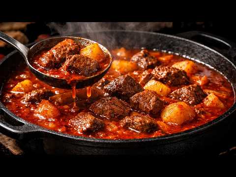 Ich habe noch nie so zartes Rindfleisch probiert! Authentisches ungarisches Gulasch