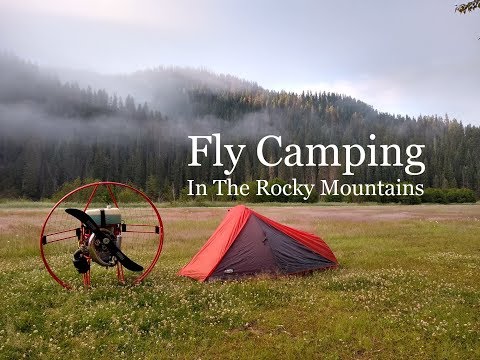 Fly Camping in the Rocky Mountains