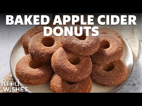 How To Make Baked Apple Cider Donuts | Food Wishes