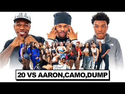 20 WOMEN VS 3 YN’s: AARON THE PLUMBER, CAMOTOOFUNNY & LIL DUMP