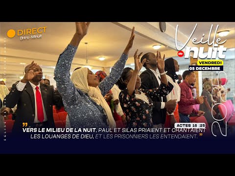 Veille de Nuit - Vendredi 05 DECEMBRE 2025 - Eglise de Dieu Sanctifiée Haiti - Pasteur Bigot Luxoner