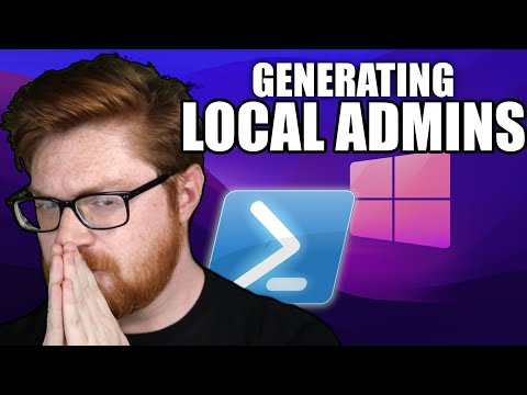 POWERSHELL - Automating RANDOM Local Admins (Active Directory #07)