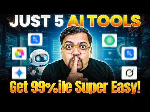 5 Secret Study AI Tools of JEE Toppers🔥| 99% percentile in JEE Mains @VedantuMath