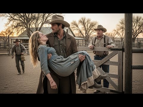 She Fainted From Exhaustion At His Gate, The Cowboy Said "You're Not Moving Until You're Strong"