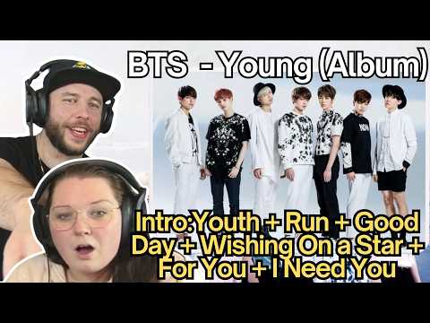 K-POP LOVERS REACT TO BTS - INTRO: YOUNG + RUN + GOOD DAY + WISHING ON A STAR + FOR YOU & I NEED U