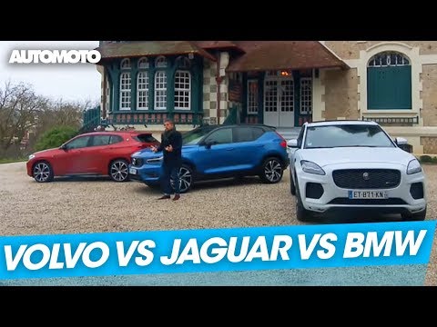 Volvo XC 40, voiture de l'année, défie Jaguar et BMW