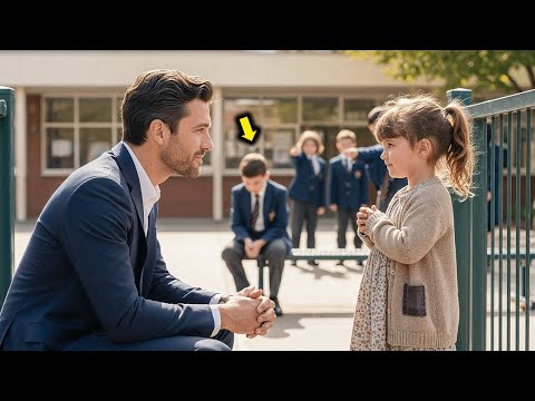 "SEÑOR, ¿POR QUÉ SU HIJO NO JUEGA CON NADIE?" PREGUNTÓ LA NIÑITA POBRE AL MILLONARIO... LA VERDAD...