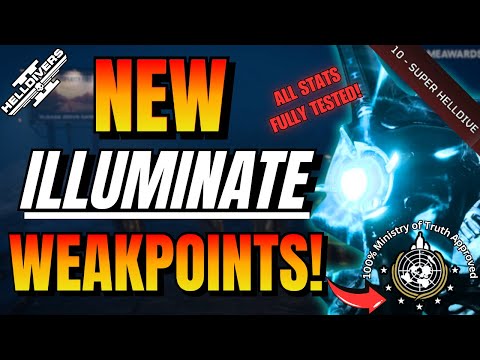 All Illuminate Stats, Weakness Breakdown, & Tips and Tricks for Helldivers 2 Update