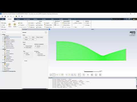 Supersonic nozzle simulation in Ansys Fluent - part 1