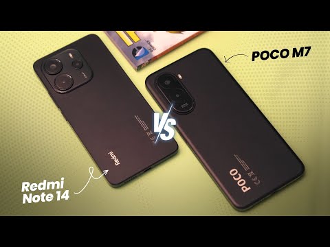 POCO M7 vs. Redmi Note 14 | The Better Entry-level Pick?