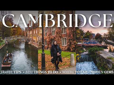 CAMBRIDGE 🍂🎓📜🔬🦉 best things to do, hidden gems & where to eat (and exploring Christmas in Cambridge)