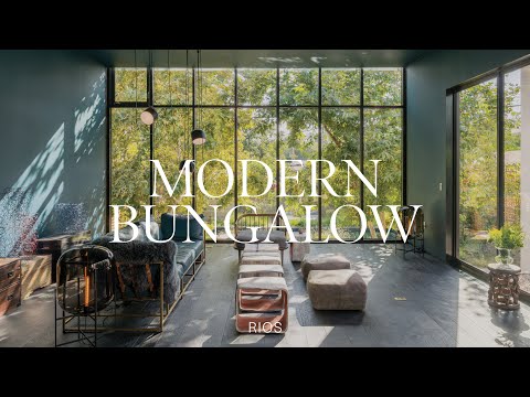 An Architects Own Home Designed As A Modern Bungalow Surrounded By A Luscious Garden (House Tour)