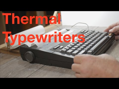 Thermal Typewriters