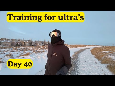 Ultramarathon Training Vlog || Day  40. Oh the wind!