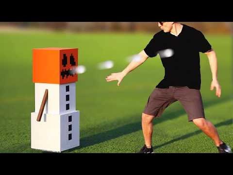 I Made a Working Minecraft Snowman