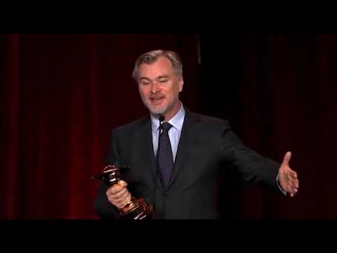 Christopher Nolan Saturn Awards 2024 Speech