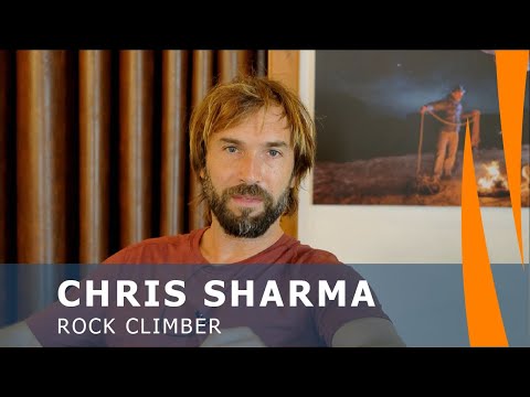 "Don't lose the joy!" - Rock climber CHRIS SHARMA