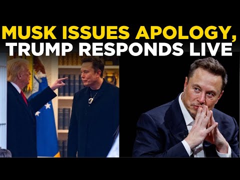 Trump LIVE: Unexpected Reaction to Musk’s Public Apology | US News | Elon Musk News