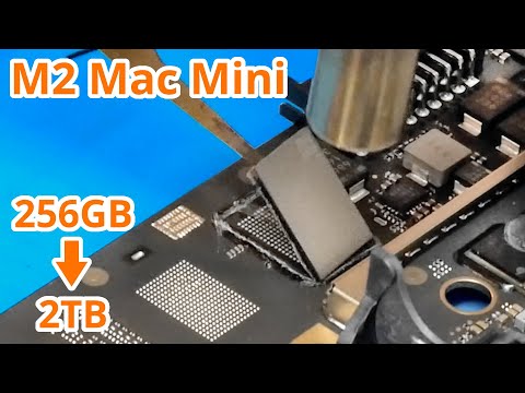 Damaged M2 Mac Mini - Repair + Upgrade