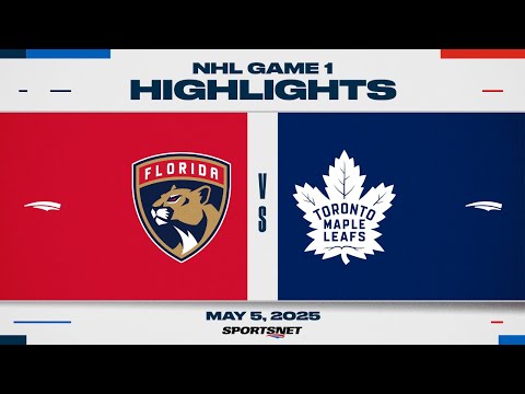 NHL Game 1 Highlights | Panthers vs. Leafs - May 5, 2025