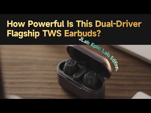 JLab’s FIRST dual-driver flagship TWS earbuds review🏃‍♂️
