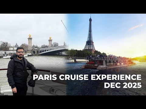 Paris Cruise Experience 🇫🇷 | Stunning Seine River Views | Travel Vlog