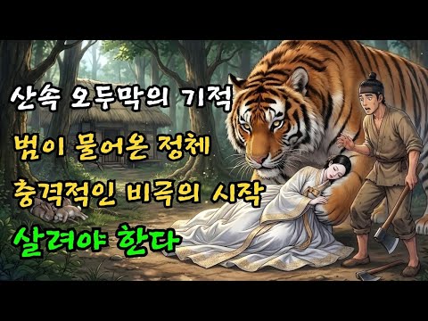 은혜 갚은 호랑이가 맺어준 기적 같은 인연 | 숯쟁이와 도망친 양반가 규수의 신분을 초월한 사랑 | 야담 |옛날이야기 |민담 |전설 | 설화