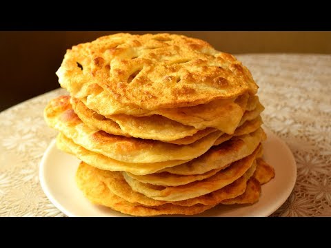 Лепешки ИЗ НИЧЕГО Простейшее Тесто, Доступная Выпечка Всегда к месту на столе!  Мамины рецепты