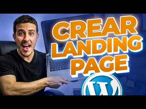 Cómo Crear una LANDING PAGE en WordPress (Actualizado)