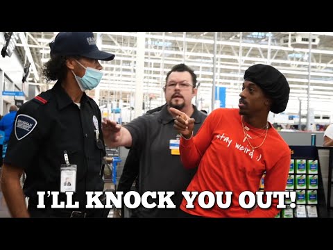 Angry Security Guard Attacked Me!