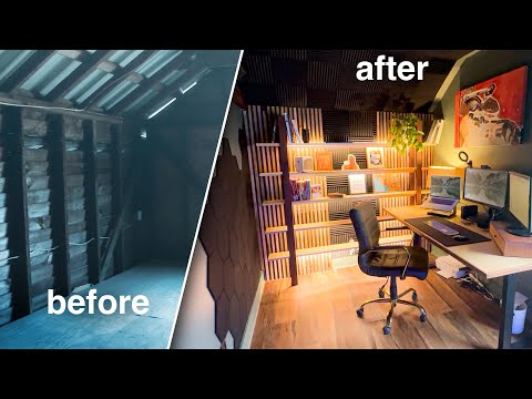 This Wasted Space Became My Dream Office