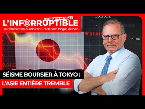 Séisme boursier à Tokyo : l’Asie entière tremble