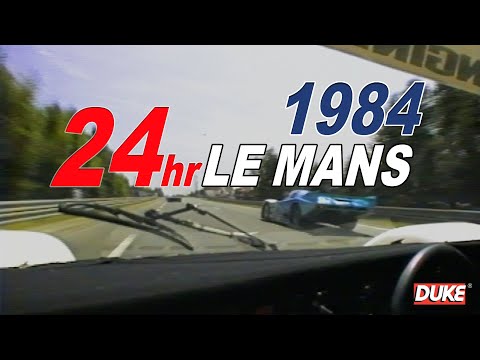 24 Hours Le Mans 1984 | In-Car | Porsche 956 | Richard Lloyd