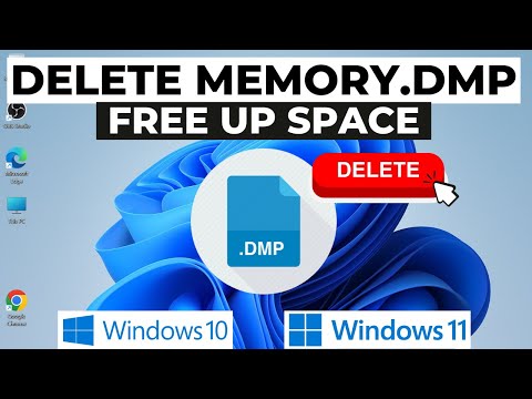 How to Delete Memory Dumps (.DMP File) to Free Up Space | Windows 11 &amp; Windows 10