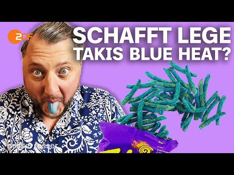 Snack Schock: Sebastian erlebt ein blaues Wunder mit Takis Blue Heat