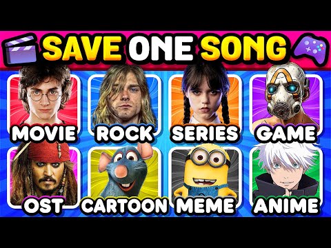 MOST EPIC RANDOM BATTLE 🤯 6 SONGS QUIZ ⭐️ Save One Song  | Music Challenge