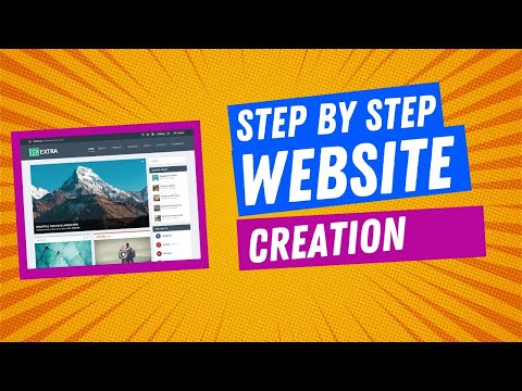 How to design website using Extra by Elegant Themes - Step by Step Tutorial - Beginner