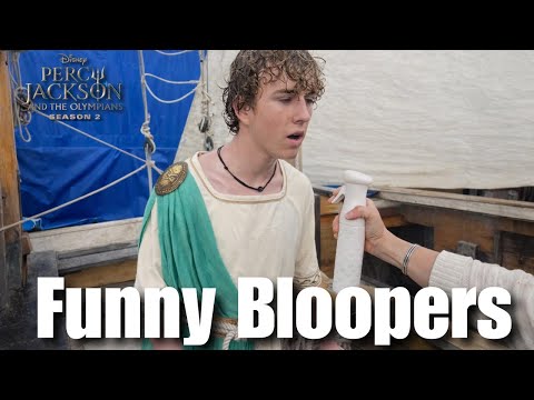 Percy Jackson Season 2 Bloopers 😂 Cast Can’t Stop Laughing on Set