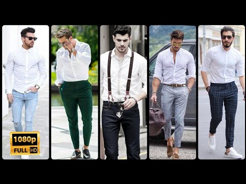 50+ Latest White Shirt Style for Men 2021 | White Shirt Fashion for Men | White Shirt Casual Outfits