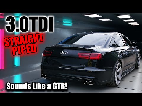 Straight Piped 3.0 TDI Audi — Sounds Like a GTR! 🔥